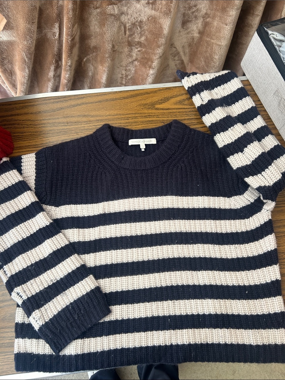 Nakedcashmere women’s striped sweater
